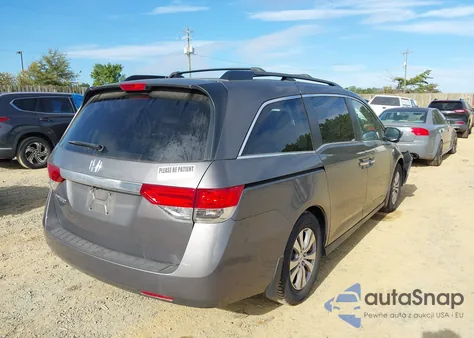 2014 Honda Odyssey Ex-L из США, поврежденный, VIN 5FNRL5H67EB035079